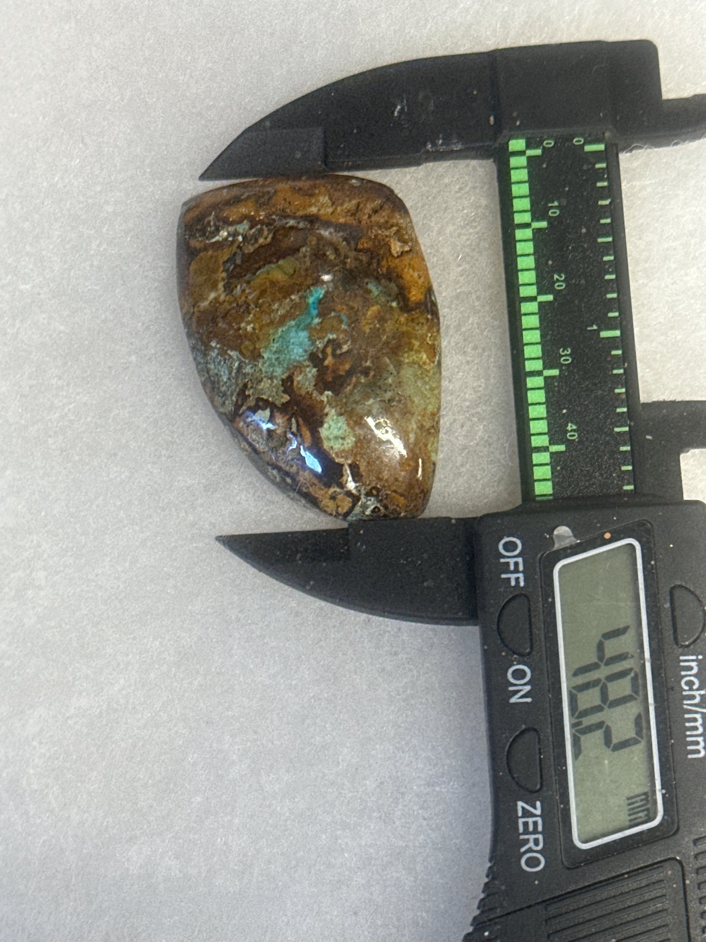 Rare Double Eagle Turquoise – Ethically Sourced from Yuma County, Arizona”. Lot#. T.C-103